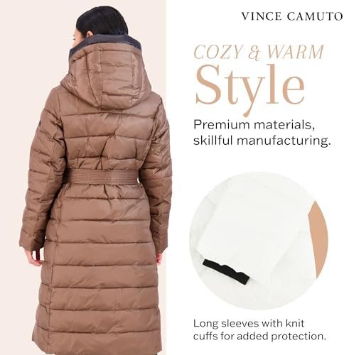 Long Puffer Coat Women, Long Coat Women Winter, Women's Coat...