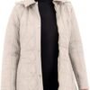 Jones NY Quilted Women's Puffer Jacket Womens Winter Coat wi...