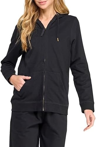 Women's GOTS Certified 100% Organic Cotton Heavyweight Sweat...