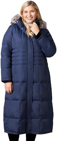 Free Country Women's Plus Size Full Length Splendor Down Jac...