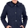 Jones NY Quilted Women's Puffer Jacket Womens Winter Coat wi...