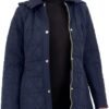 Jones NY Quilted Women's Puffer Jacket Womens Winter Coat wi...