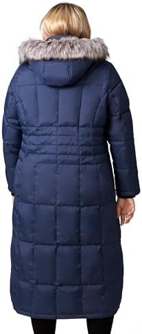 Free Country Women's Plus Size Full Length Splendor Down Jac...