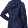 ANOTHER CHOICE Women Puffer Jacket Hooded Warm Lightweight P...