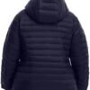 Plus Size Women's Packable Puffer Jacket 1X-6X Water-Resista...