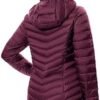ANOTHER CHOICE Women Puffer Jacket Hooded Warm Lightweight P...