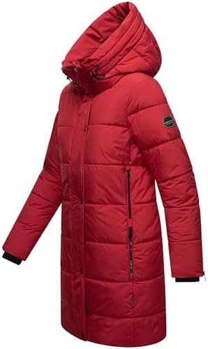 Long Winter Jacket for Women | Quilted, Puffy Ladies Coat wi...