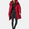 Long Winter Jacket for Women | Quilted, Puffy Ladies Coat wi...