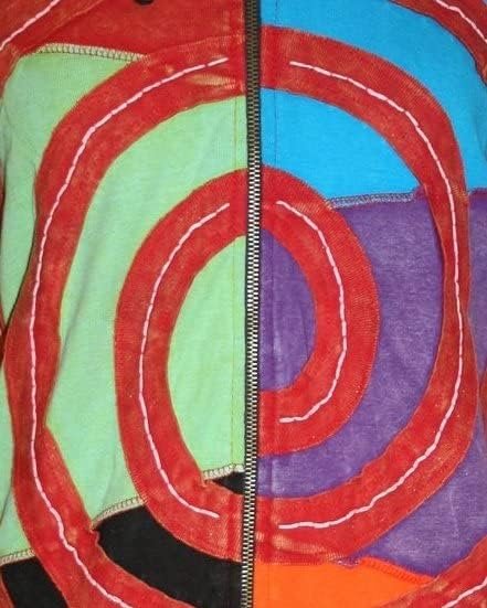 Agan Traders Women's 2025 Spring Boho Tie Dye Gypsy Hoodie -...