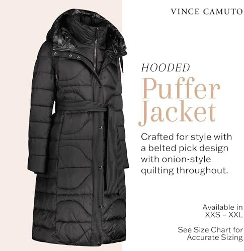 Long Puffer Coat Women, Long Coat Women Winter, Women's Coat...