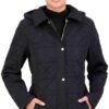 Jones NY Quilted Women's Puffer Jacket Womens Winter Coat wi...