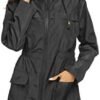 Lomon Women Waterproof Lightweight Rain Jacket Active Outdoo...