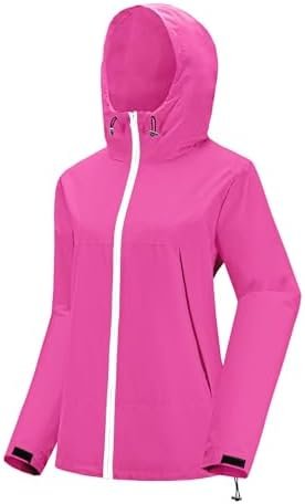 Avoogue Rain Jacket Women Waterproof Lightweight Raincoat Li... Avoogue Rain Jacket Women Waterproof Lightweight Raincoat Li...