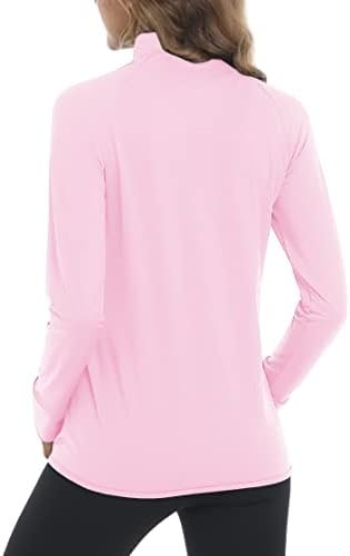 MAGCOMSEN Women's UPF 50+ Lightweight Athletic Jacket Sun Pr...