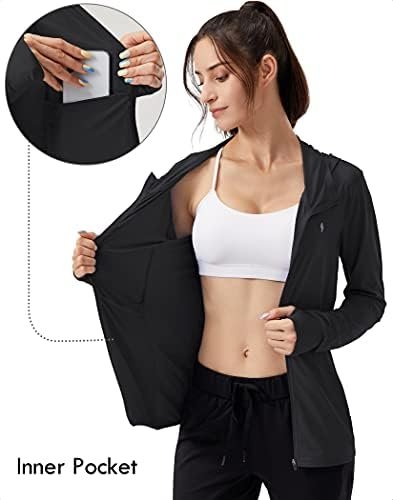 Soothfeel Women's UPF 50+ Sun Protection Hoodie Jacket Light...