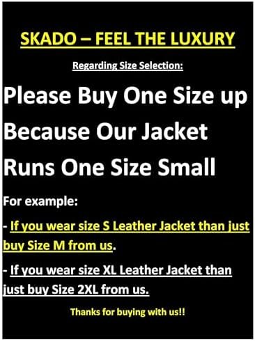 SKADO Womens Leather Jacket For Women Real Leather Jacket So...