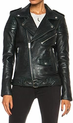 SKADO Womens Leather Jacket For Women Real Leather Jacket So...