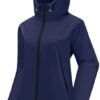 Avoogue Rain Jacket Women Waterproof Lightweight Raincoat Li...