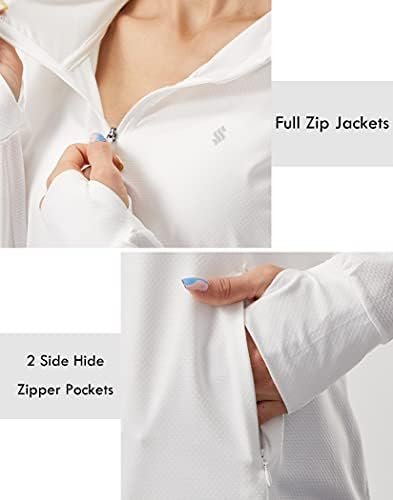Soothfeel Women's UPF 50+ Sun Protection Hoodie Jacket Light...