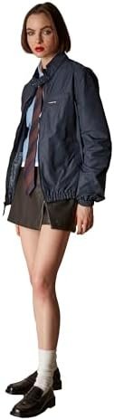 Members Only Women's Packable Oversized Jacket