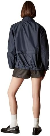 Members Only Women's Packable Oversized Jacket