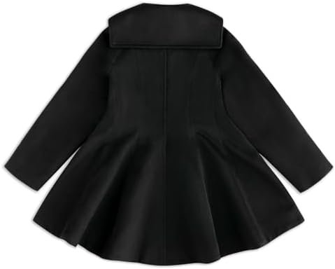 Simplee kids Girls Dress Coat Lapel Button Winter Jackets Co...