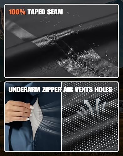 Pioneer Camp Women's Rain Jacket with Hood Waterproof Windbr...