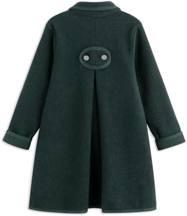 Simplee kids Girls Dress Coat Lapel Button Winter Jackets Co...