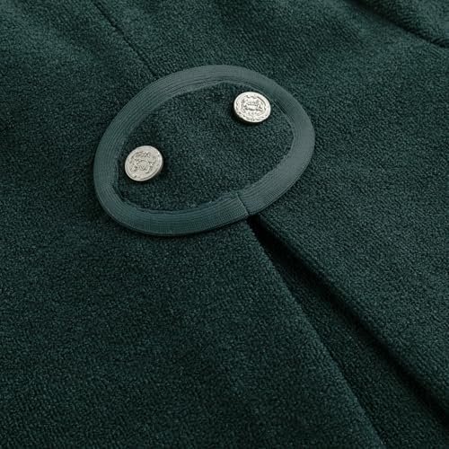 Simplee kids Girls Dress Coat Lapel Button Winter Jackets Co...