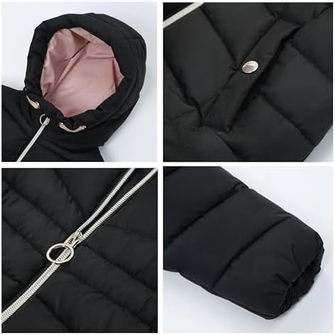 Rokka&Rolla Girls' Water-Resistant Long Puffer Jacket Winter...