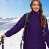 MAGCOMSEN Women's 3-in-1 Winter Coats Snow Ski Jacket Waterp...