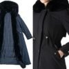RISISSIDA Puffer Jacket Women Parka Winter Coat with Long Fu...