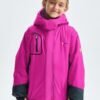 GEMYSE Girl's Waterproof Ski Snow Jacket Fleece Windproof Wi...