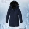 Girl's Winter Coats Kids Waterproof Long Puffer Jacket Thick...