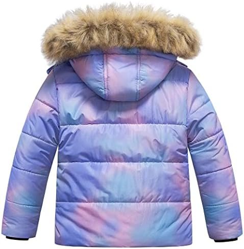 Chrisuno Girl's Water Resistant Winter Coats Warm Fleece Lin...
