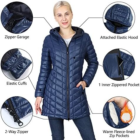 Outdoor Ventures Women's Maryan Hooded Ultra Lightweight War...