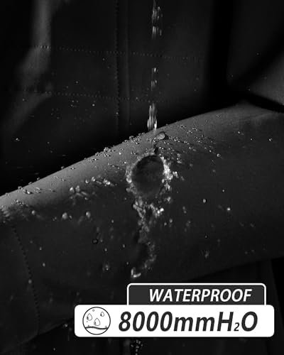 33,000ft Women's Softshell Long Jacket with Hood Fleece Line...