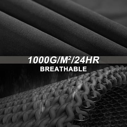 33,000ft Women's Softshell Long Jacket with Hood Fleece Line...