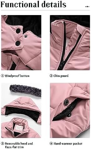 Pursky Girls' Warm Winter Coat Long Parka Fleece Lined Water...