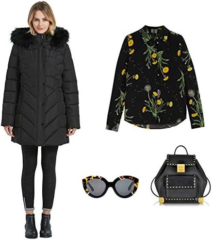 BINACL Women's Winter Warm Thicken Long Outwear Pockets Coat...