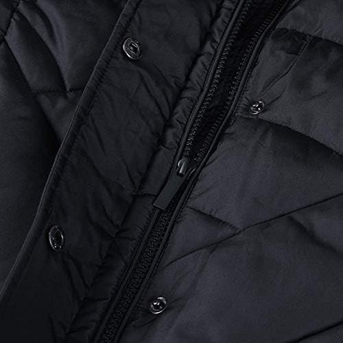 BINACL Women's Winter Warm Thicken Long Outwear Pockets Coat...