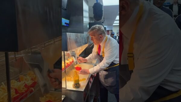 Donald Trump just got a job at McDonald’s 😂