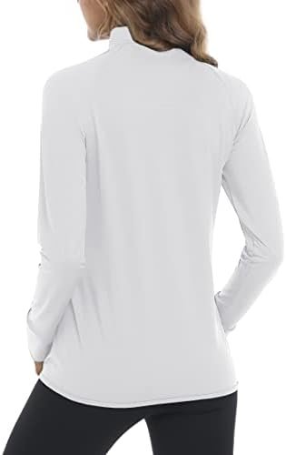 MAGCOMSEN Women's UPF 50+ Lightweight Athletic Jacket Sun Pr...