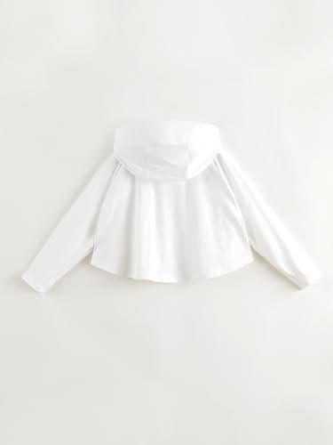 MARC&JANIE Kids Active Zip up Hoodie Girls Lightweight Summe...