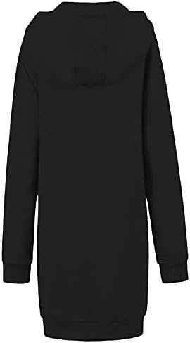 Chrisuno Women's Plus Size Casual Zip Up Hoodie Long Tunic S...
