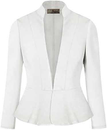 Hybrid & Company Women's Casual Work Office Elegant Open Fro...