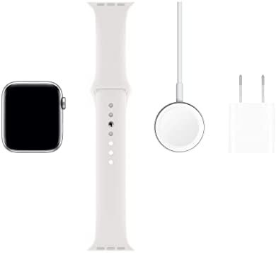 Apple Watch Series 5 (GPS, 40MM) - Silver Aluminum Case with...