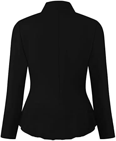Hybrid & Company Women's Casual Work Office Elegant Open Fro...