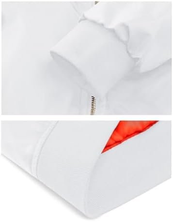 TACVASEN Men's Jackets-Bomber Jacket Fall Winter Warm Windbr...