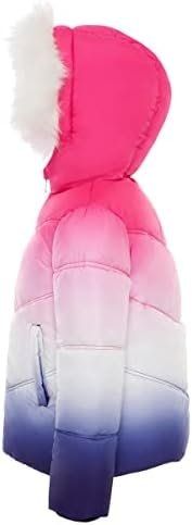 Rokka&Rolla Girls' Heavyweight Puffer Jacket Quilted Winter ...